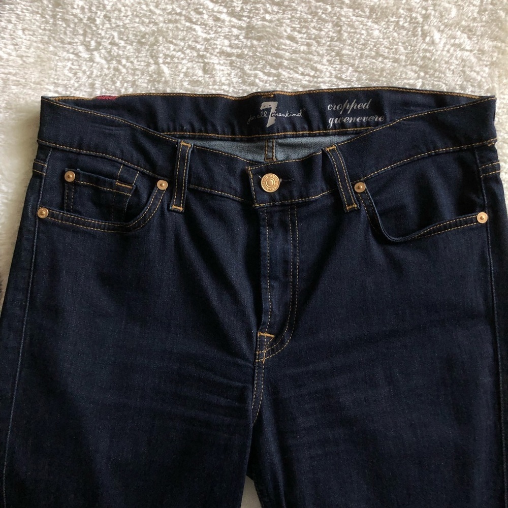7 For All Mankind Cropped Gwenevere jeans - Picture 6 of 8
